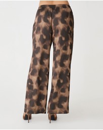 Forcast - Savanna Printed Satin Pants