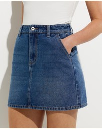 Calli - Alex Denim Skirt