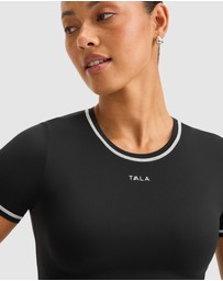 TALA - Ultralite Contrast Stitch Active Tee