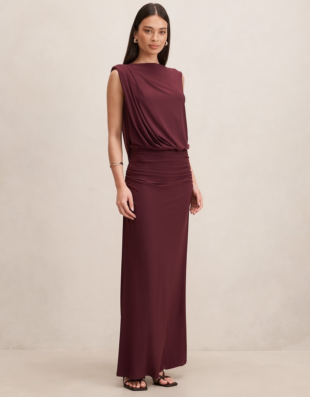 Forever New - Leni Draped Backless Dress