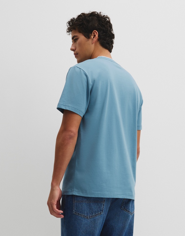 Country Road - Australian Cotton Cr Logo Tipped T-shirt