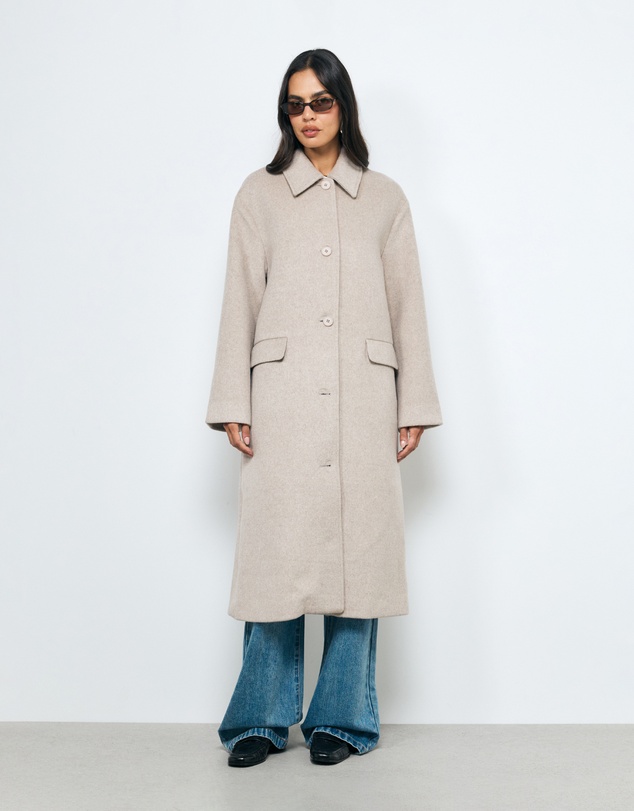 AERE - Cassie Wool Blend Coat