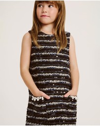 Bardot Junior - Lana Boucle Dress - Kids-Teens