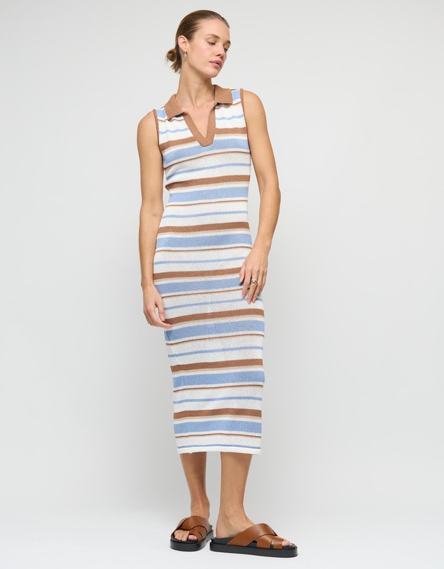Staple the Label - Belmare Knit Midi Dress