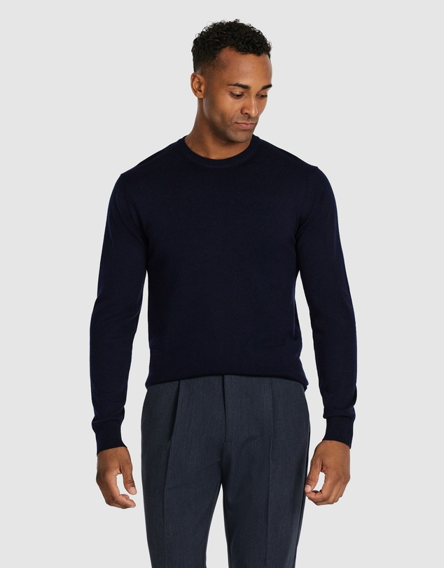 Tarocash - Wesley Merino Wool Crew Knit