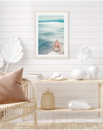 Olive et Oriel - Santorini Sunrise II Art Print