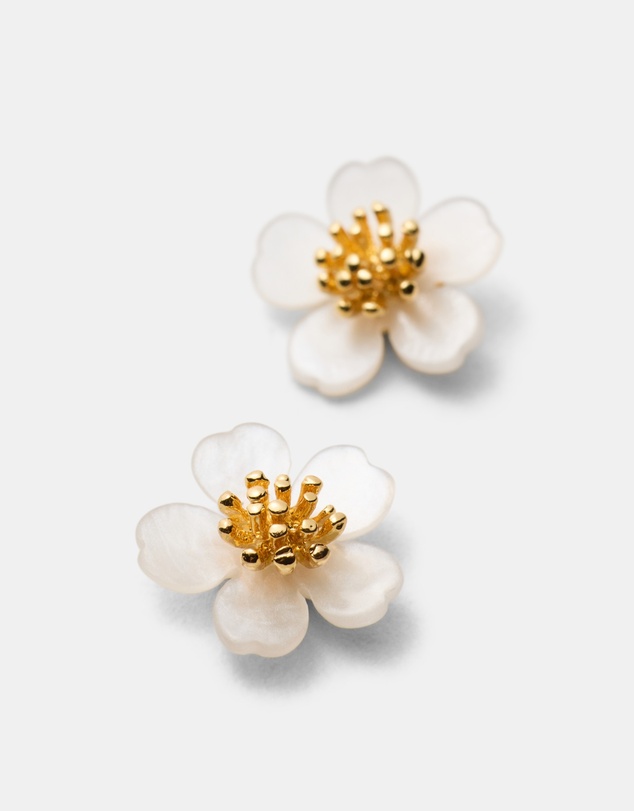 MIMCO - Resin Flower Stud Earrings