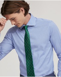 Oxford - Trafalgar French Cuff Checked Shirt