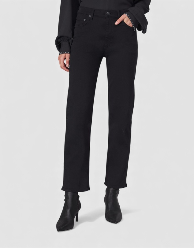 rag & bone - Flexi Harlow Mid-Rise Straight Jeans