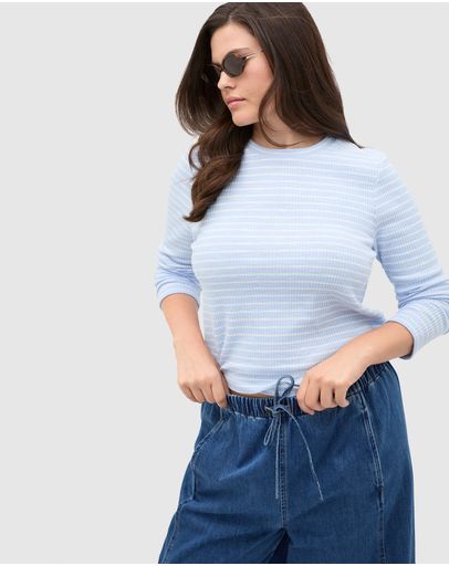 Arctic Blue Stripe