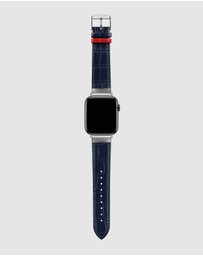 Ted Baker - Ted Baker Apple Band - Ted Metal Croco Blue