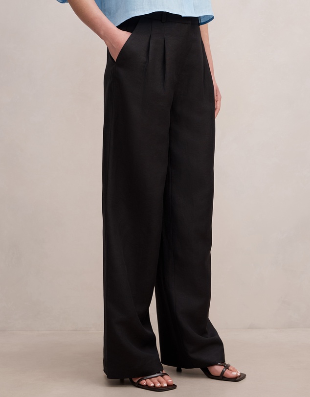 Forever New - Eva Linen Wide Leg Pants
