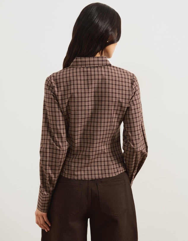 Atmos&Here - Maura Gathered Front Shirt