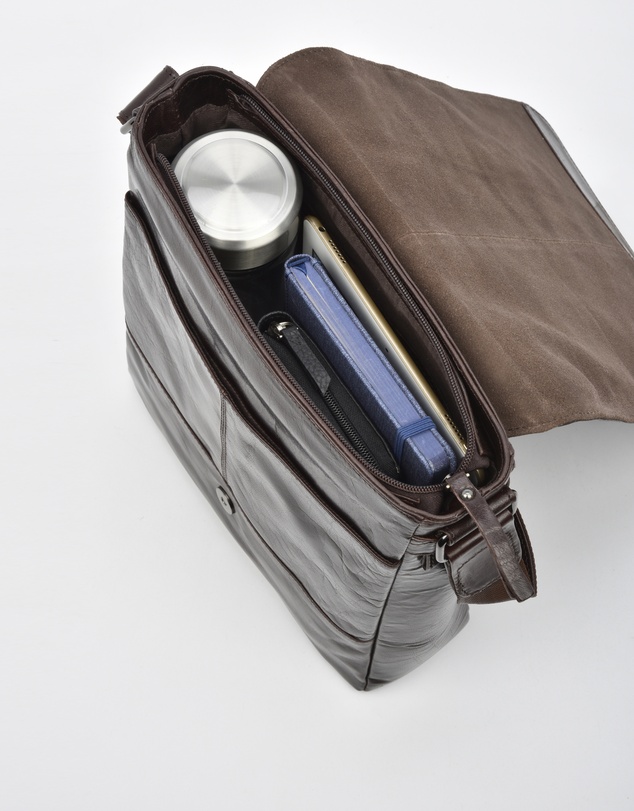 Cobb & Co - Kooyong RFID Leather Satchel