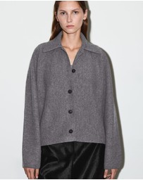 COS - Sculpted Merino Wool Short Jacket