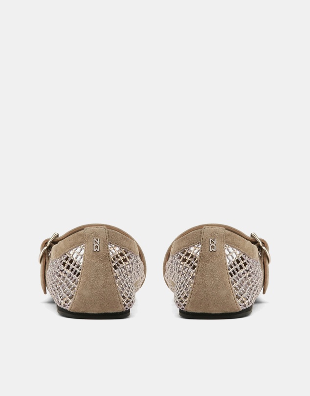Nokwol - Lucky Taupe Suede/Mesh