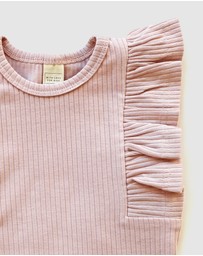 WITH LOVE FOR KIDS - Shimmy Wide Rib Tank Top - Kids