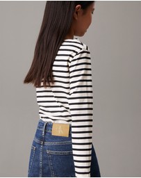 Calvin Klein Jeans - Girls Slim Denim Mini Skirt