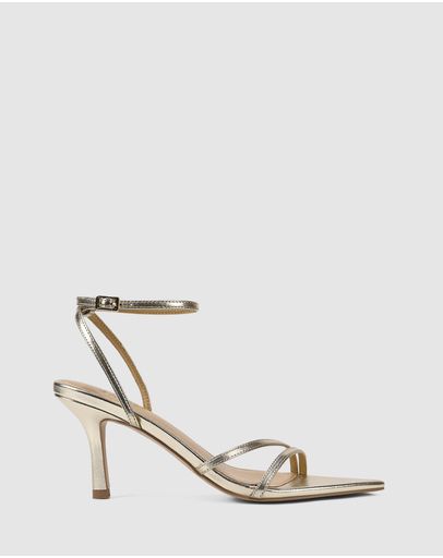 Gold Metallic Leather