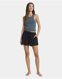Roxy - Womens Recess Elastic Waist Shorts