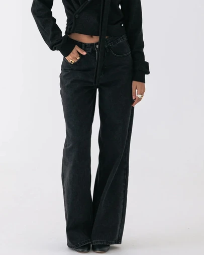 Style Addict - Lila Wide Leg Jean