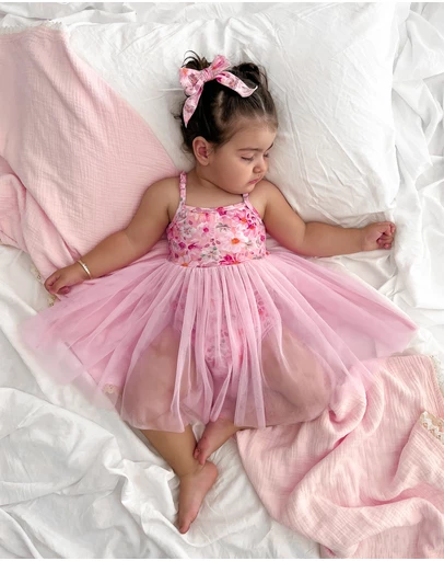 WITH LOVE FOR KIDS - Tutu Onesie & Headband Set - Babies