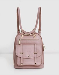 Belle & Bloom - 5th Ave Leather Backpack