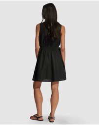 Decjuba - Cali Shirred Waist Mini Dress