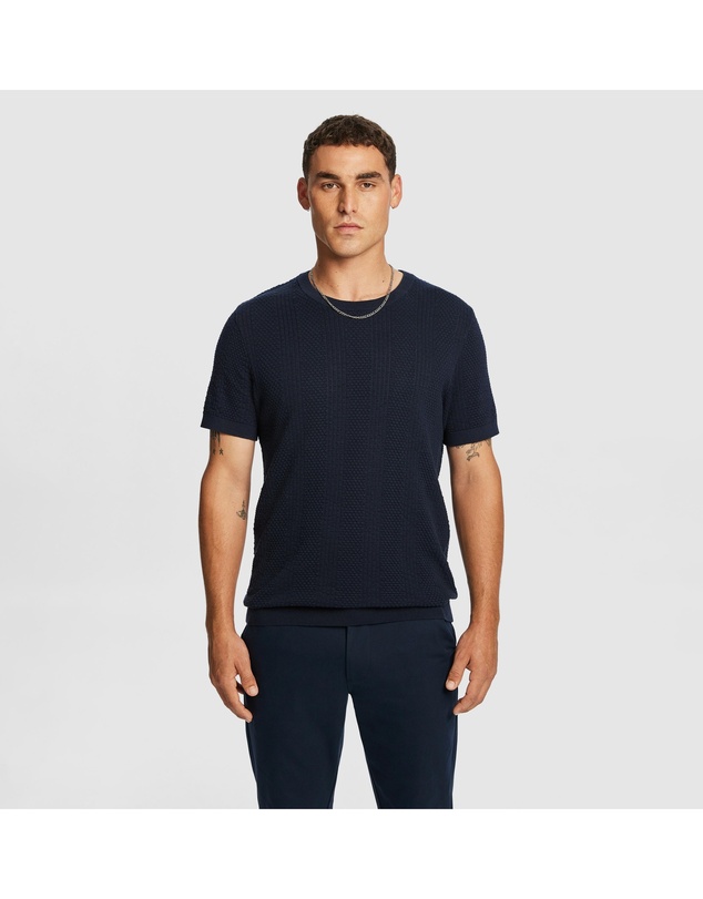 yd. - Asher Knitted Tee