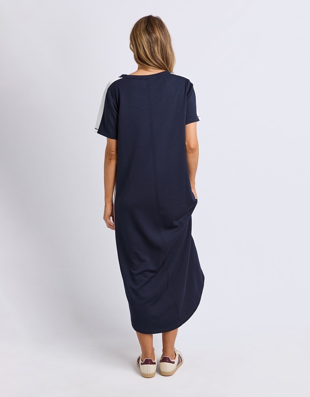 Foxwood - Chicago Dress Navy/White