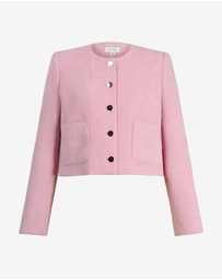 Forcast - Cynthia Crop Tweed Jacket