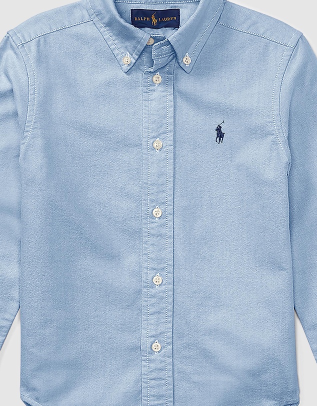 Polo Ralph Lauren - Slim Fit Cotton Oxford Shirt - Kids
