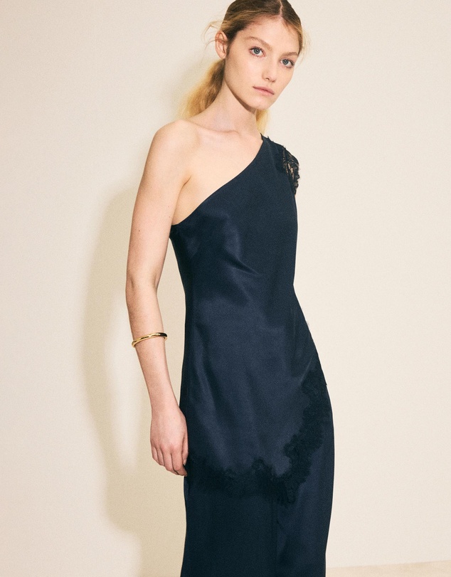 M.N.G - Asymmetric Lace Camisole Top