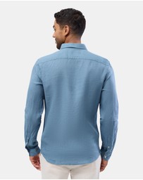 Brooksfield - Casual Linen Shirt