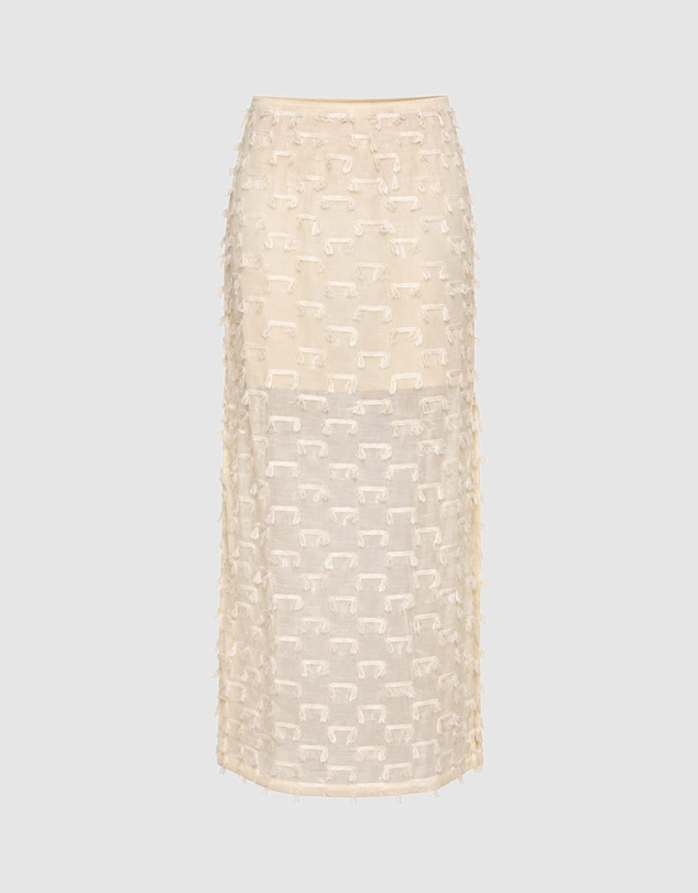 Varna - Marcelline Jacquard Skirt