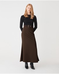 Forcast - Caris Flared Maxi Skirt