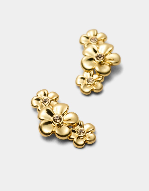 MIMCO - Garden Climber Stud Earrings - Gold
