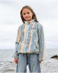 Skwosh - Swayze Stripe Kids Polar Fleece Jacket