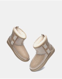 EVERAU - Australian Shepherd Ugg Coated Classic TPU Upper UGG Boots