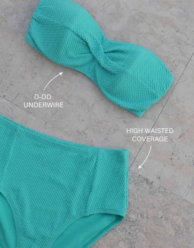 Nip Tuck Swim - Saranya Marilyn High Waist Bikini Pant