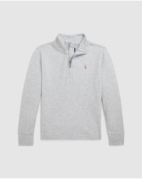 Polo Ralph Lauren - Cotton Interlock Quarter-Zip Pullover - ICONIC EXCLUSIVE - Babies-Kids