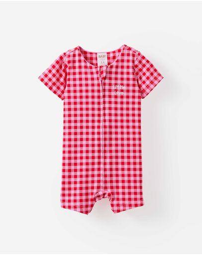 VARSITY REDLITTLE LOVE GINGHAM