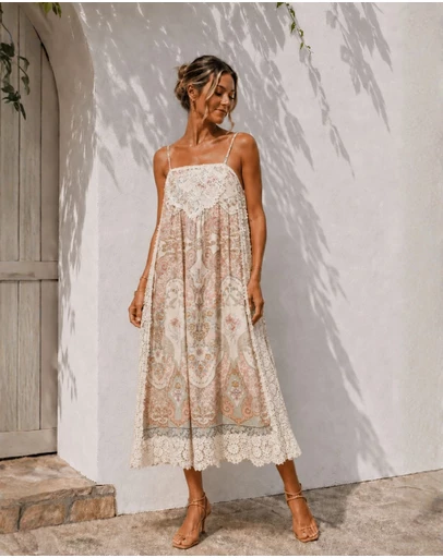 Esther & Co - Maravelle Dress - Boho Reverie