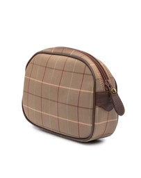 Pre-Loved by Azura Reborn - Pre-Loved burberry Textile Accessory Bag with Plaid Pattern and Zip Closure