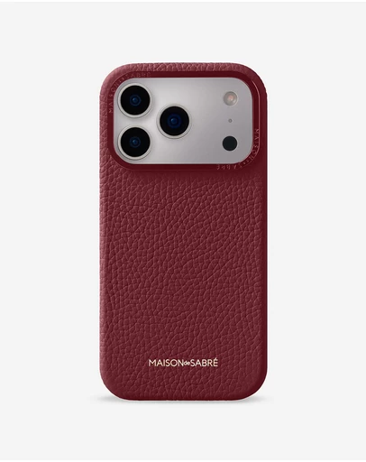 Maison De Sabre - Leather Phone Case (iPhone 17 Pro)