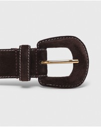 Maje - A Cover Suede Belt