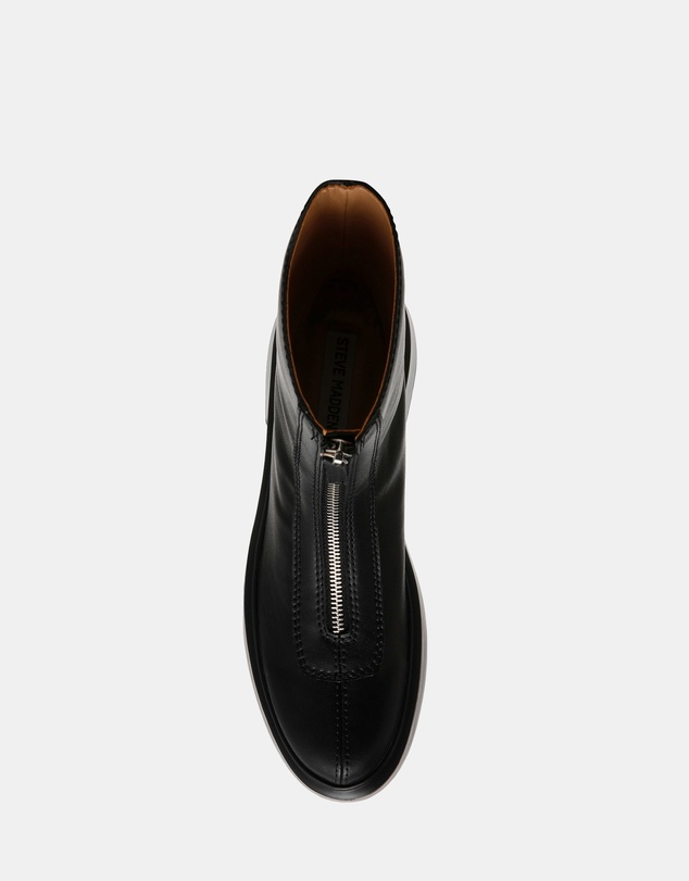 Steve Madden - Jones Black Leather Boots