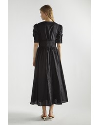 Glamorous - Tie Front Midi Dress