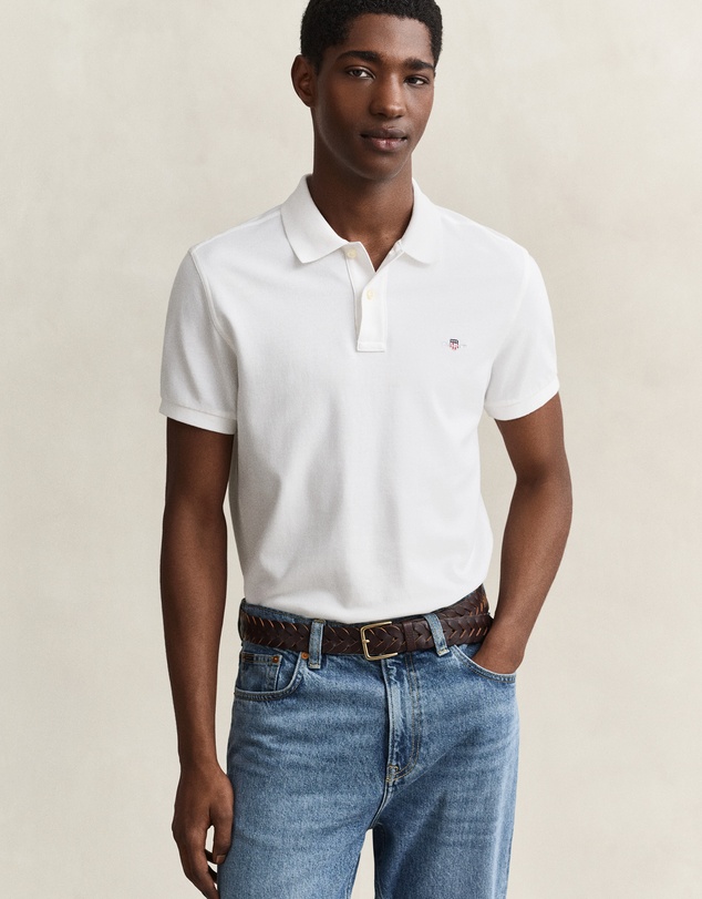 Gant - Slim Fit Shield Piqué Polo Shirt