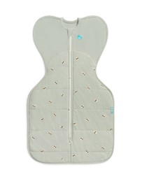 Love to Dream - Swaddle Up™ 2.5T Quilted Stretch Cotton Bees Olive